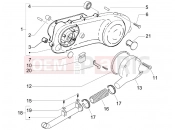 PIAGGIO NRG Power Purejet Crankcase cover - Crankcase cooling