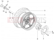 PIAGGIO NRG Power Purejet Rear wheel