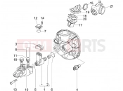 PIAGGIO NRG Power Purejet Throttle body - Injector - Induction joint