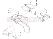 PIAGGIO NRG Power Purejet Wheel huosing - Mudguard