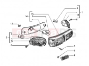 PIAGGIO Rear tail lamp