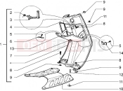 PIAGGIO Front glove compartment