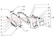 PIAGGIO Side covers