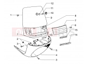 PIAGGIO Front shield