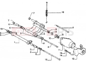 PIAGGIO motorfelfüggesztés
