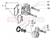 PIAGGIO Front brake caliper