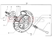PIAGGIO Front wheel
