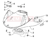 PIAGGIO Mudguard