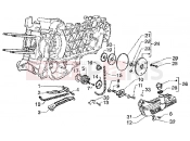 PIAGGIO Pump group-oil pan