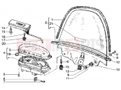 PIAGGIO Speedometer-windshield