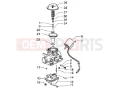 Carburettor - Piaggio Super Hexagon GTX 180