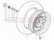 PIAGGIO Typhoon 125 4T 2V Rear wheel