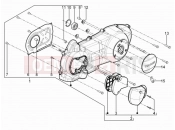 PIAGGIO Typhoon 125 4T 2V Crankcase cover - Crankcase cooling