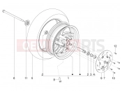 PIAGGIO Typhoon 125 4T 2V (USA) Front wheel