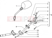 PIAGGIO Handlebars component parts