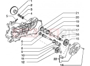 PIAGGIO Rear wheel shaft