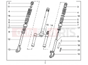 PIAGGIO FRONT FORK