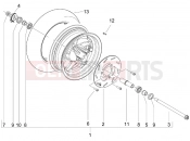 PIAGGIO Typhoon 50 2T első kerék