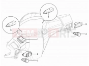 PIAGGIO Typhoon 50 2T (LBMC501) Selectors - Switches - Buttons