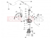 PIAGGIO Typhoon 50 2T Serie Speciale Carburetor's components