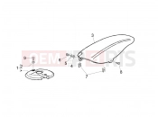 PIAGGIO Typhoon 50 2T Serie Speciale Wheel huosing - Mudguard
