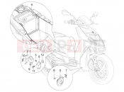 PIAGGIO Typhoon 50 4T 4V E2 (USA, CA) Remote control switches - Battery - Horn