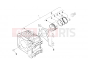PIAGGIO Typhoon 50 4T 4V E2 (USA, CA) Cylinder-piston-wrist pin unit