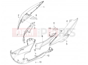 PIAGGIO Typhoon 50 4T 4V E2 (USA, CA) Side cover - Spoiler