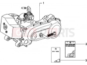 PIAGGIO Typhoon 50 2T MY 2004 Engine