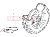 PIAGGIO Typhoon 50 2T MY 2004 Rear wheel