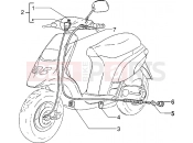 PIAGGIO Typhoon 50 2T MY 2004 Transmissions-Rear brake-speedometr (kms)