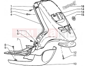 PIAGGIO Front shield-Footboard-Spoiler