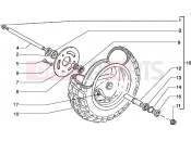 PIAGGIO Front wheel