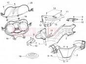 PIAGGIO X Evo 125 Handlebars coverages