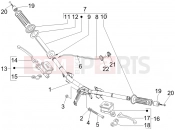 PIAGGIO X Evo 125 Handlebars - Master cil.