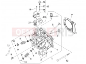 PIAGGIO X Evo 125 Head unit - Valve