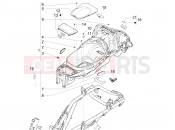 PIAGGIO X Evo 125 Helmet huosing - Undersaddle