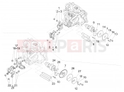 PIAGGIO X Evo 125 Rocking levers support unit