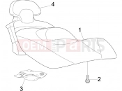 PIAGGIO X Evo 125 Saddle/seats