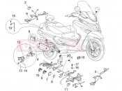 Main cable harness - Piaggio X Evo 400 2009
