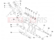 Swinging arm - Piaggio X Evo 400 2009