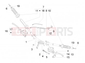 Handlebars - Master cil. - Piaggio X Evo 400 2010