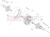 Front wheel - Piaggio X10 125 4V I.E. 2013