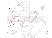 Saddle/seats - Piaggio X10 125 4V I.E. 2013