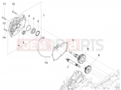 PIAGGIO X10 125 4V I.E. Reduction unit