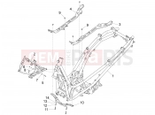 PIAGGIO X10 350 4V I.E. Frame/bodywork