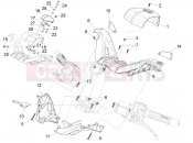 PIAGGIO X10 350 4V I.E. Handlebars coverages