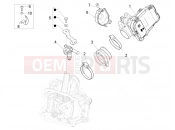PIAGGIO X10 350 4V I.E. Throttle body - Injector - Induction joint