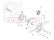 PIAGGIO X10 500 4V I.E. Driving pulley