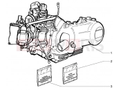 PIAGGIO X8 200 ENGINE